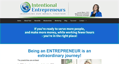 Desktop Screenshot of intentionalentrepreneurs.com